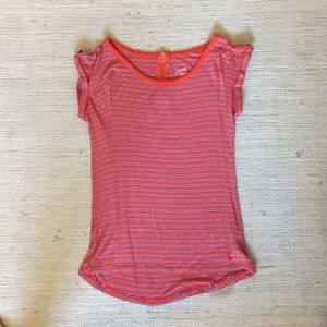 Tank top with red, white, and blue stripes